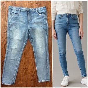American Eagle next level stretch, high-rise jeggings